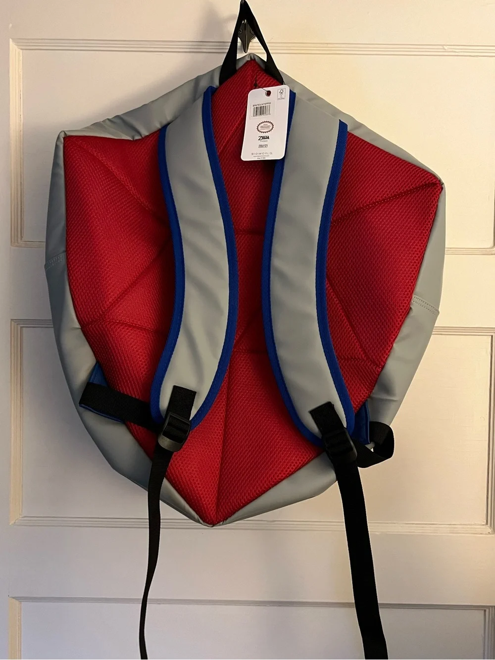 Legend of Zelda Hylian Shield 18.5” Novelty Backpack from Bioworld